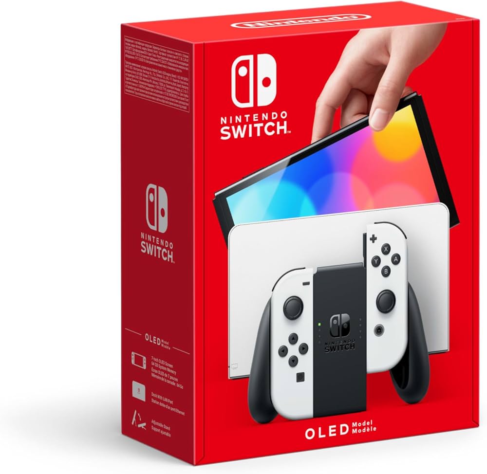Nintendo Switch OLED – Édition Blanche – 64 Go